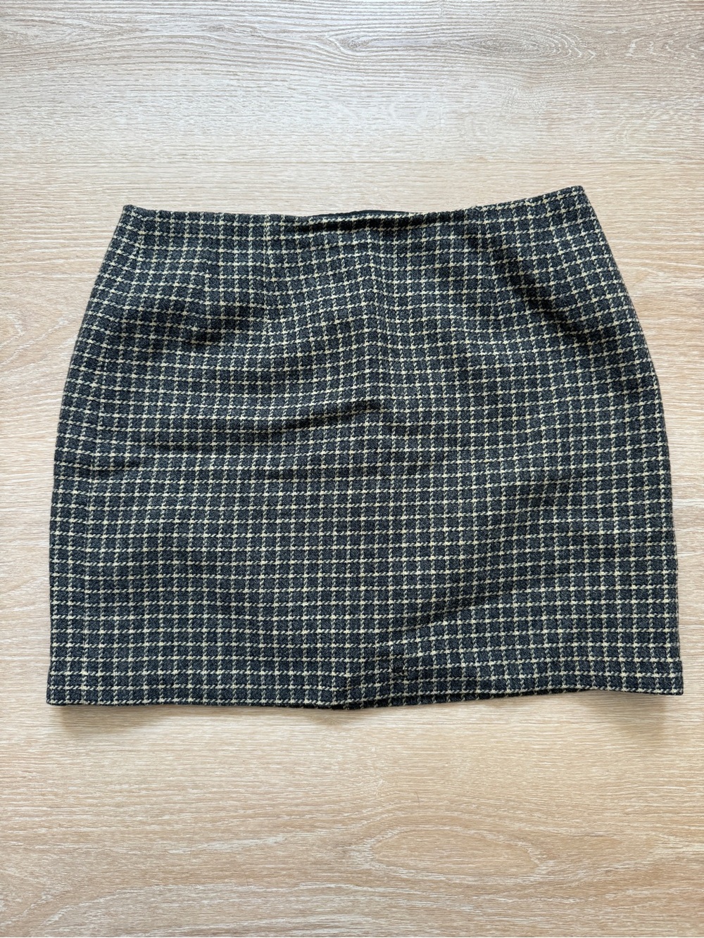 J Crew Gray Fitted Wool Skirt Women’s Size 6